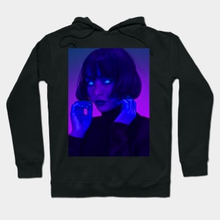 Indigo Portrait 2 Hoodie